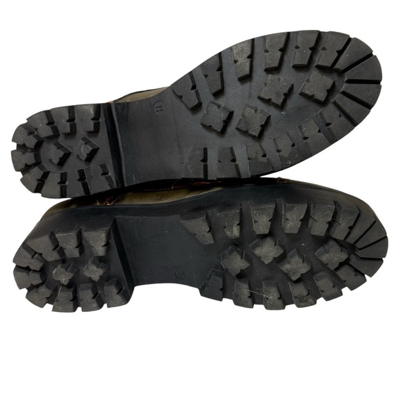 Seven 7 Black Lace-Up Ankle Boots. Size 11 - Picture 9 of 10